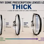 Why Some Prescription Lenses Look Thick (And How to Fix It)
