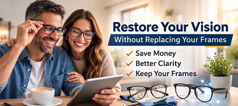 Why Replacing Lenses Beats Buying New Glasses - SpecRXDirect
